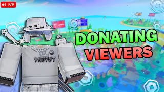 💸Donating FREE ROBUX to everyone!💸 | ⌛FREE 1K every 15 min!!⌛ |ELEVATOR BOOTH!