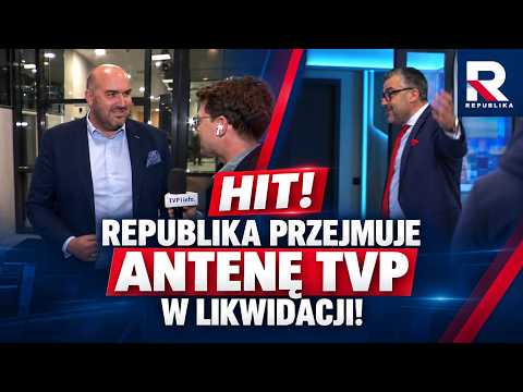 HIT! REPUBLIKA PRZEJMUJE ANTENĘ TVP W LIKWIDACJI! MUSISZ ZOBACZYĆ!