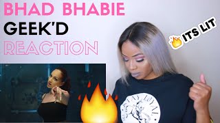 BHAD BHABIE "GEEK'D" FEAT. LIL BABY (OFFICIAL MUSIC VIDEO) - REACTION | CARINE TONI