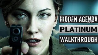 Hidden Agenda 100% Full Platinum Walkthrough | Trophy & Achievement Guide | PlayLink App