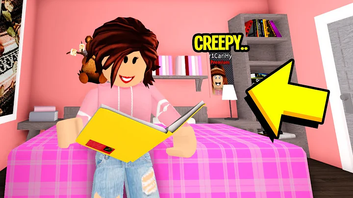 New Roommate Kept WATCHING Me.. She Was An OBSESSED Fan.. (Roblox Bloxburg)