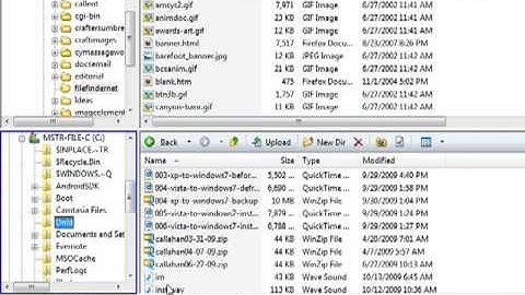 Using FTP to get your web site online