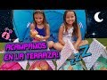 Las vecinas - Acampamos en la terraza con mis bebés Bellies 👶👶👶👶 Los juguetes de Arantxa