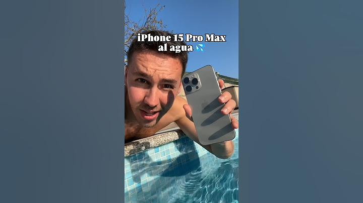 iPhone 15 Pro Max BAJO EL AGUA 💦 ¿Sobrevivirá?