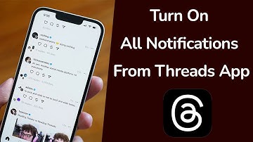 How to Turn On All Notifications From Threads App?