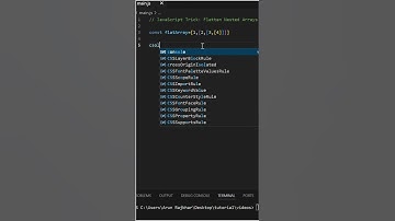 Re JavaScript Trick# Flatten Nested Arrays in 1 Line! #DeveloperShorts #FrontendDevelopment #Respons
