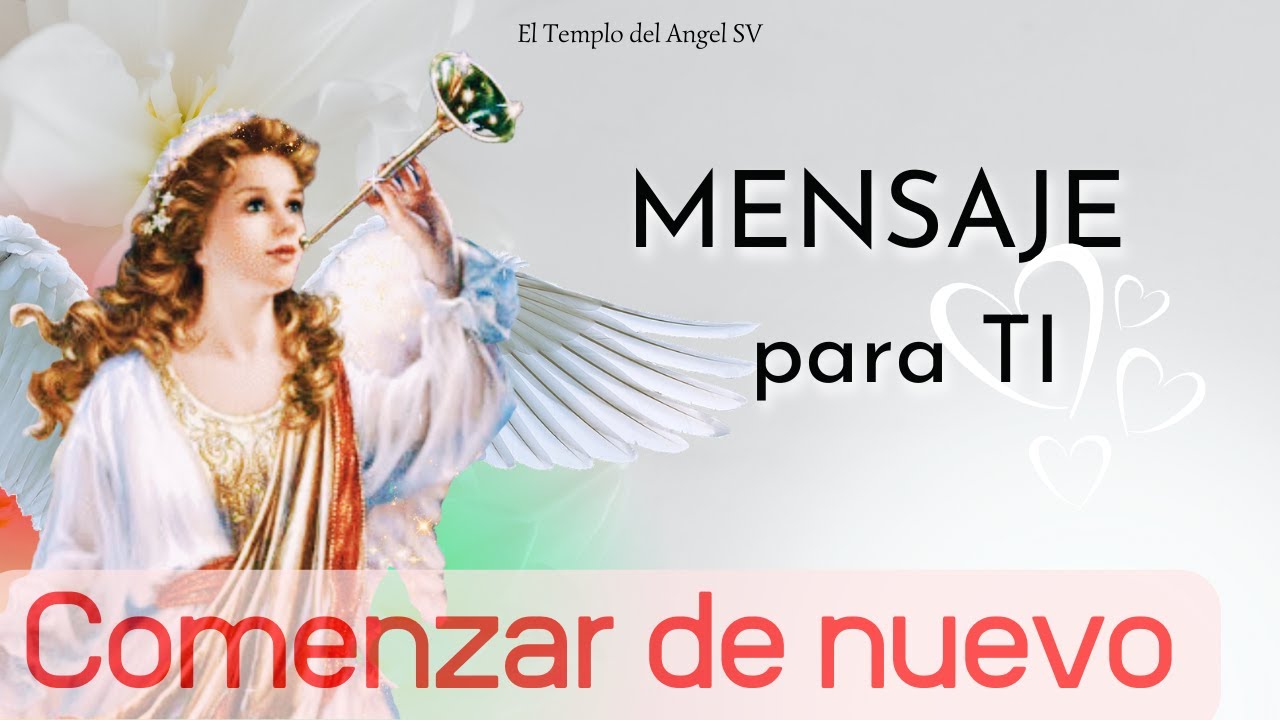 👼🏼 ESCUCHA el Mensaje del ARCÁNGEL GABRIEL Para TÍ AHORA ‼️ (COMENZAR ...