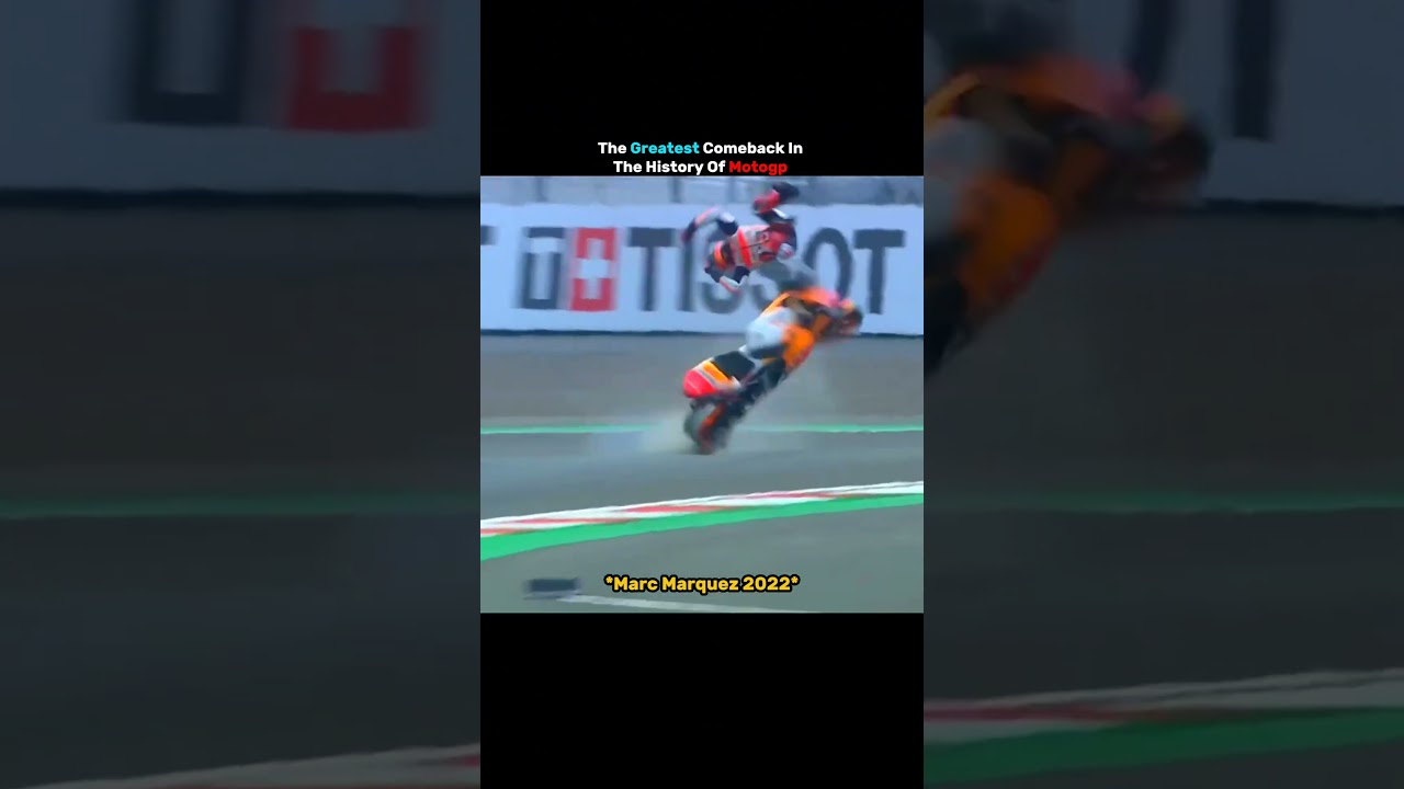 The Greatest Comeback Motogp Had Ever Seen🔥 #shorts