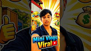 Mini Vlogs Viral Trick 🤩🤯 #minivlog #viral #amitvlogs #tricks  #shortvideo #shorts #vloging #100k #1