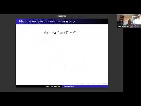 Regularization methods in