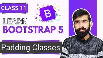 Bootstrap Tutorial: Bootstrap Padding Classes | Bootstrap full course in Hindi/Urdu | Class 11