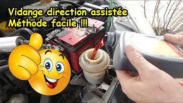 Quand vidanger le liquide de direction assistée ?