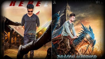 FB Star sonu rajput new DP ŔÊBĘŁ photo editing tutorial in picsart