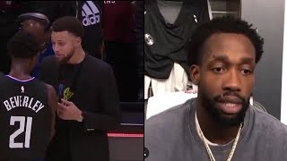 PATRICK BEVERLEY TALKS ABOUT HIS FRIENDSHIP WITH STEPHEN CURRY