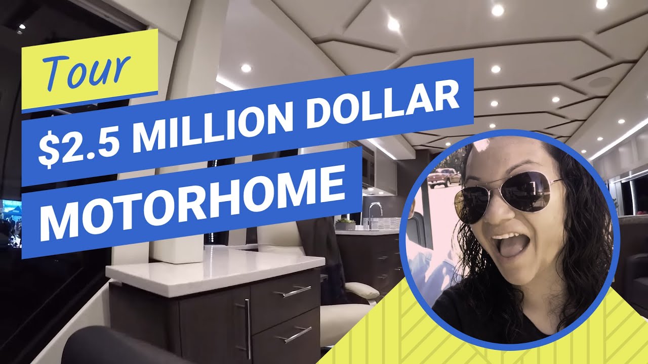 $2.5 Million Dollar Motorhome Tour - YouTube
