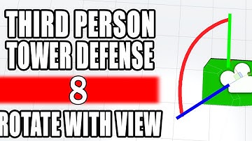 Unity 5 Tower Defense • 8 • Rotate Movement with View [Tutorial][C#]
