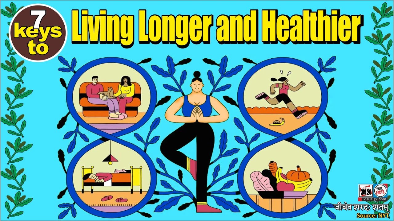 7 Keys to Living Longer and Healthier YouTube