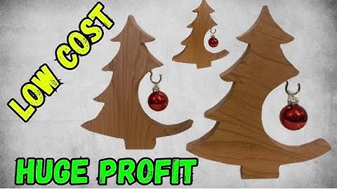 Quick & Easy Christmas Trees | Woodworking DIY
