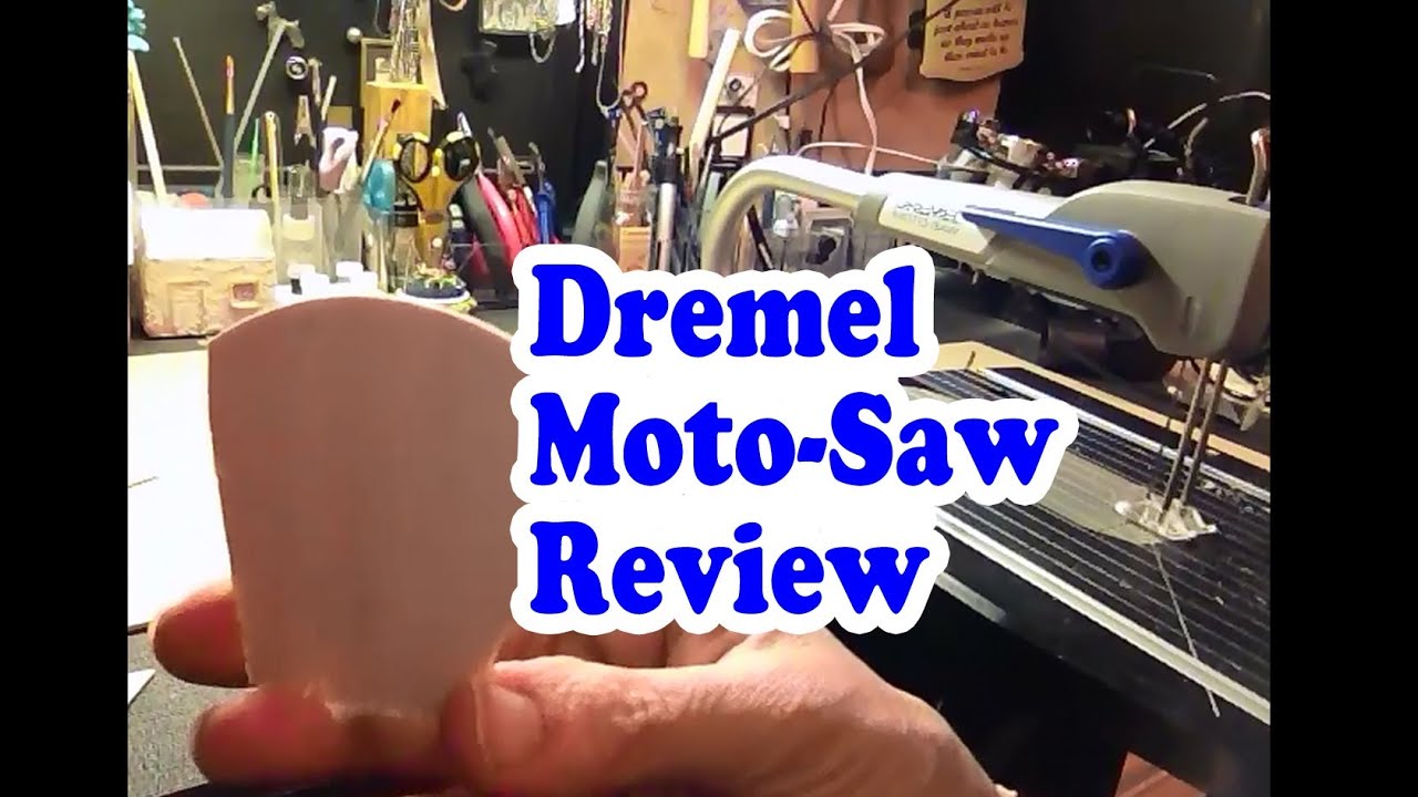 Dremel Moto-Saw Review - A mini scroll saw for hobbyists. - YouTube