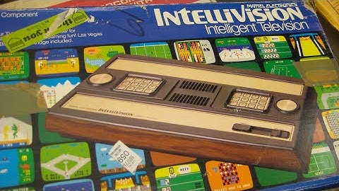 Mattel Electronics Intellivision. The Early Years TV Campaign!!