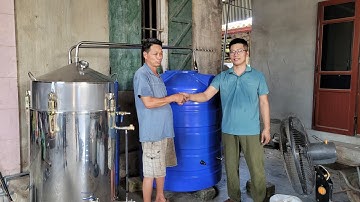 Nồi nấu rượu đa năng bằng điện loại 50kg gạo cực tiện lợi và tiết kiệm