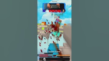 [1000 FPS + Shaders] Smooth + Clean Keyboard + Mouse Bedwars ASMR               #shorts #hypixel