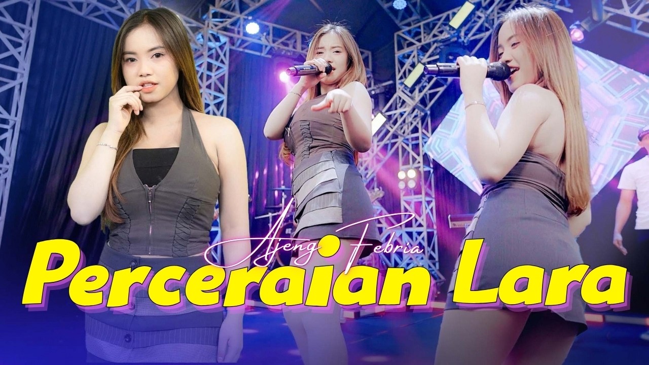 AJENG FEBRIA - PERCERAIAN LARA X DJ BABAT BABAT (OFFICIAL MUSIC VIDEO LYRIC)