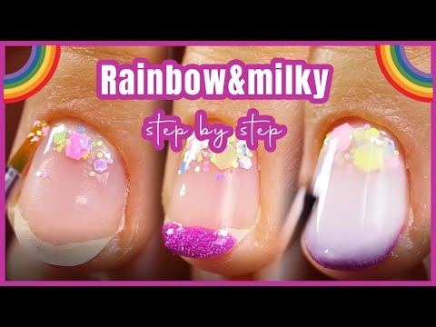 StepByStep - Rainbow&milky