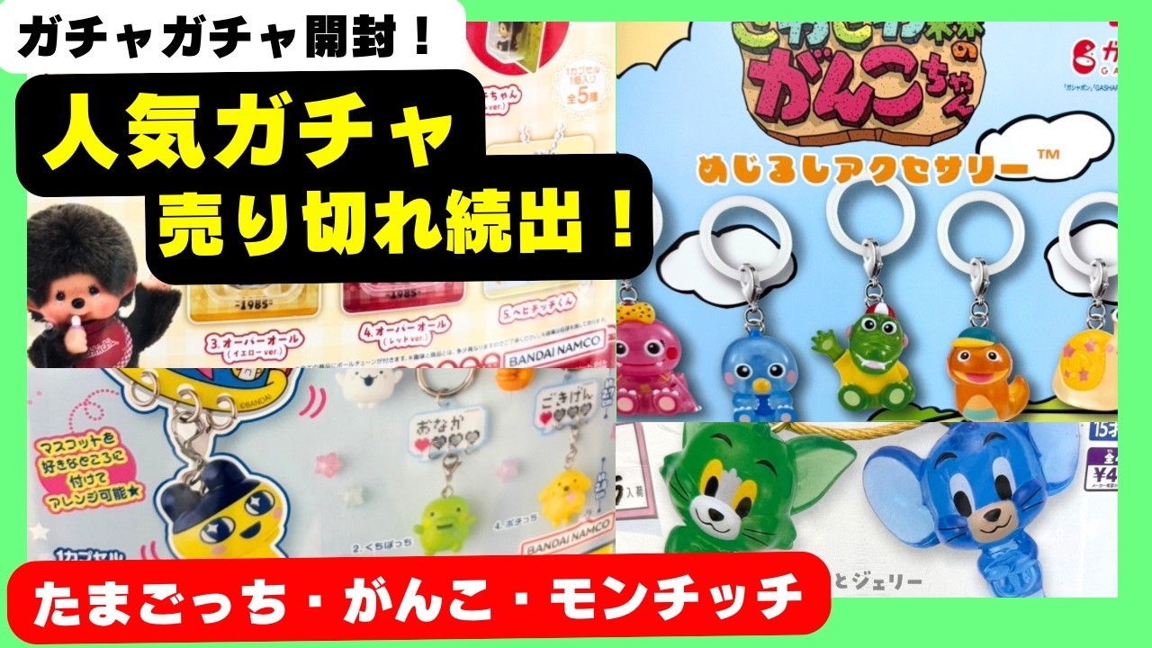 Selling out everywhere!?] New Tamagotchi and Ganko-chan items are