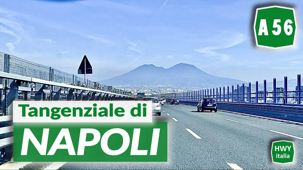 A56 Tangenziale di NAPOLI | Pozzuoli - Capodichino - Autostrada del Sole | Percorso completo