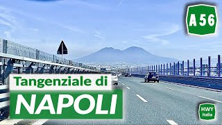 A56 Tangenziale di NAPOLI | Pozzuoli - Capodichino - Autostrada del Sole | Percorso completo