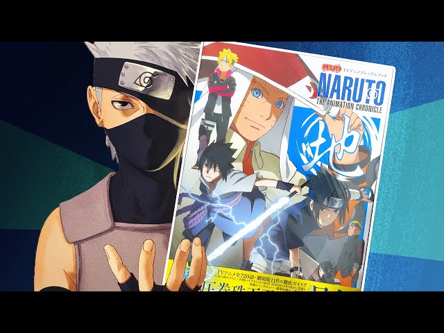 GIVEAWAY! Naruto The Animation Chronicle Artbook Flip through