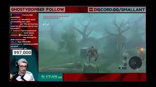 Smallant tries a speedrun trick and promptly dies