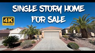 Homes for Sale Las Vegas Single Story DEAL! $375K Single Story in Sun City Anthem | 2 Beds