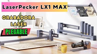 LaserPecker LX1 Max: ¡el grabador láser plegable y con Modulo ARTISTA @LaserPecker