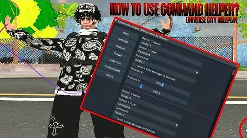 PAANO MAG SALPAK NG COMMAND HELPER SA SAMP (UNIVERSE CITY ROLEPLAY) || GTA SAMP PH ROLEPLAY