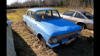 Starting 1979 Moskvich 412 after 13 years