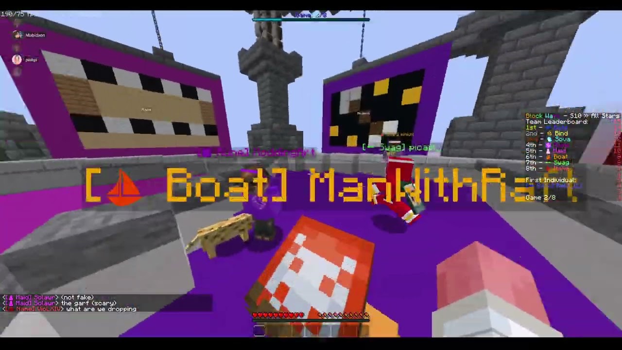 Block Wars All Stars ORANGE BOAT (ItsFinnishDaniel POV) - a