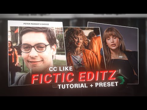 How to Make FICTIC Editz Color Correction in Alight Motion 🔥 | Trending CC