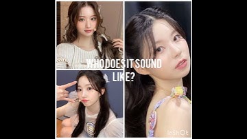 Does it sound like Sullyoon, Haewon or Kyujin? #nmixx #sullyoon #haewon #kyujin #charlieputh #kpop