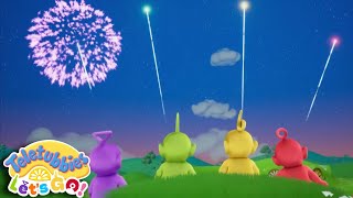 Watch FIREWORKS Light Show with Teletubbies 🎆| Teletubbies Let’s Go Full Episode Compilation