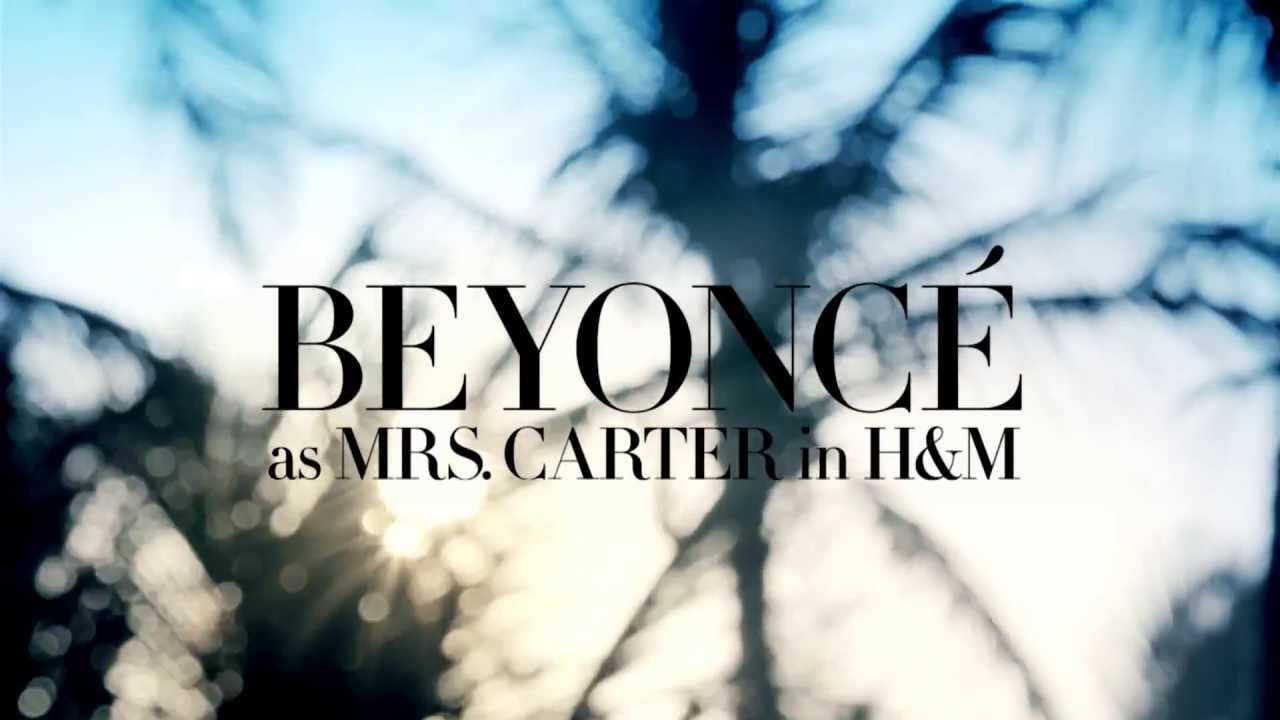 Beyonce As Mrs Carter In H M Youtube