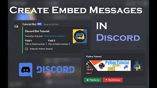 Send Embed message in Discord using Discord.py – Complete guide