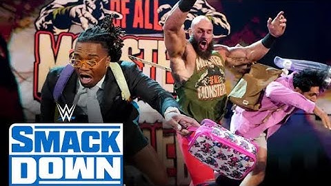 Braun Strowman clears the runway of the Maximum Male Models: Smackdown, Sept. 16, 2022 WWE2K22