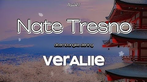 Nate Tresno - Veraliie | Lirik Jawa| Aesthetic Video