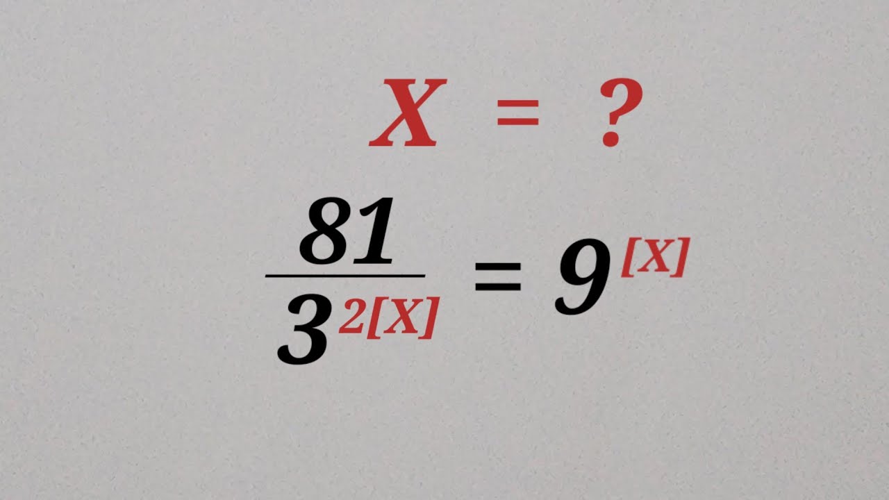 Exponential Absolute Value Solving Exponential Equation ( absolute value ) - YouTube