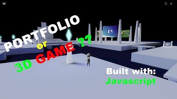 3D Portfolio as a Virtual Experience (Built with three.js and GSAP)