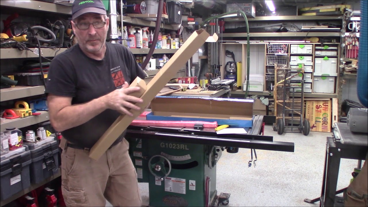 Part 3 Grizzy G1023 RL table saw review, issues and upgrades