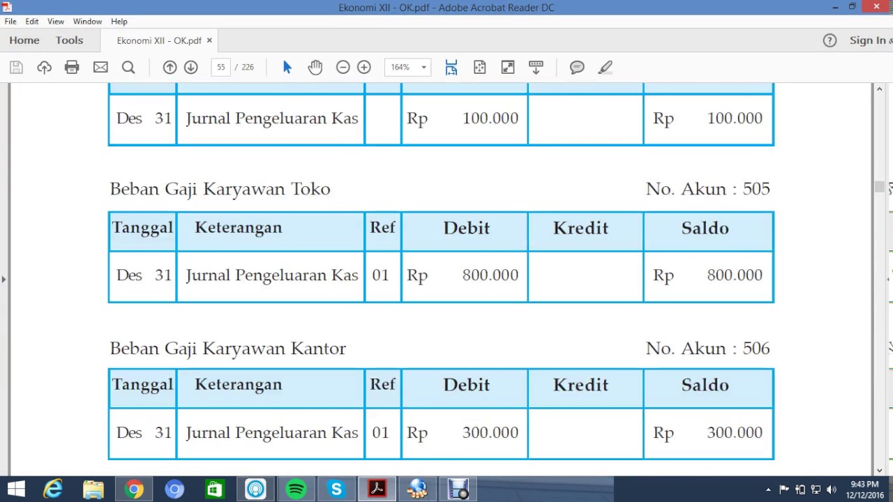 pemindahbukuan posting ke buku pembantu dan buku besar youtube buku besar