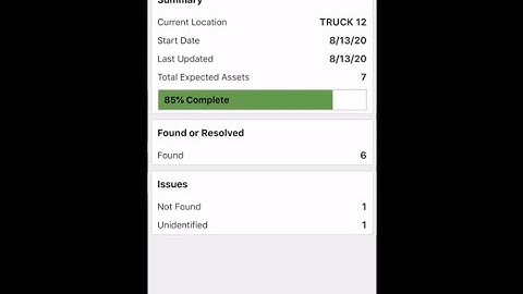 How to Complete an Inventory Check with Hilti ON!Track Mobile